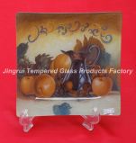 Square Glass Plate (JRFCOLOR0045)