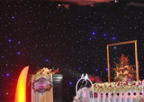 Christamas Easy-Installed LED Curtauin Light 2m * 4m, Low Consumption LED Starlit Display Cloth