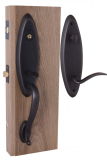 Solid Brass Door Handle Lock (F01)