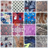 Printed Faux Microfiber Suede Fabric for Home Textile