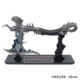 Dragon Knife Fantasy Knife Table Decoration 36cm
