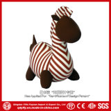 Red Stripe Zebra Stuffed Animal Doll (YL-1509010)