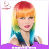 BSCI Rainbow Layer Color Halloween Party Wigs for Women (SN0064)