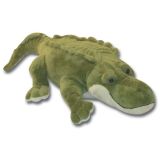 Cute Stuffed Plush Green Alligator Toy