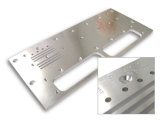CNC Precision Machined Aluminum Perforated Screen Filter Plate