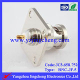 BNC Male Flange PCB 50 Ohm Connector