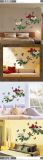 Ay938 Flower Magpie Home Decoration Waterproof PVC Wall Sticker