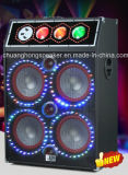Large Power Integrate Professional Speaker with Disco Light on The Top (DJ-2863)