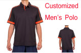 Customized Promotion 100% Polyester Men's Fashion Short Sleeves Polo T-Shirt, Good Quality Men's Polo Shirt/Sports Wear