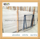 Polished White Wooden Marble