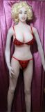Marilyn Monroe Full Silicone Sex Real Doll for Men