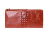 Wax Oil Leather Women Purse/Wallet (EF106169)