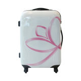 Trolly White Suitcase Travel Bag Luggage (HX-W3632)