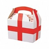 Mini Cupcake Corrugated Paper Gift Box with Handle (FP900110)