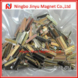 N35 16.2X3.2X1mm Permanent Sintered Colorful Zinc Block Magnet