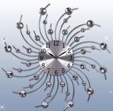 Hot Sale High Quality Quartz Clock Movement Metal Wall Clock