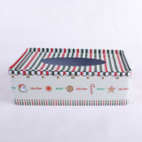 Rectangle Tissue Tin Box Christmas Promotion Gifts