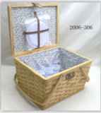 Wholesale Popular High Quality Picnic Chipwood Basket