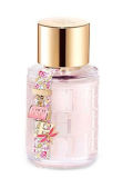 Pink High Printed Glass Perfume Bottle