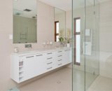 Polyurethane Lacquer Bathroom Vanity Cabinet Shaving Cabinet