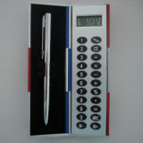 Black Magic Calculator Box with Metal Pen Jt590