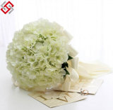 Artificial Faux Silk Hydrangea Wedding Flower Bridal Bouquet Posy