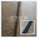 Imitation Leather Sofa Fabric with Brushed Back