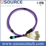 MPO to LC Duplex Breakout Optical Cable