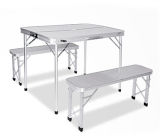 Aluminum Folding Table with Chair 90*50*68 (etc-130-14)