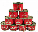 More Competitive Price 70gram 50tins Easy Open Canned Tomato Paste in Tin