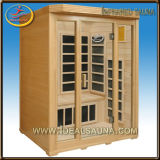 Luxury 3 Person Infrared Sauna Room, Dry Heat Saunas (IDS-3LE1)