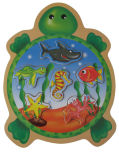 Wooden Puzzles Animal Shaped Wooden Toy (34205A)