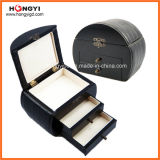 Luxury Handmade Black Jewelry Box Jewelry Case (HYJDB015)