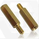 CNC Machining Copper and Brass Threaded Bushing and Connector