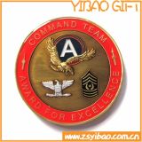 High Quality Metal Navy Coin with Gold Plating (YB-c-035)
