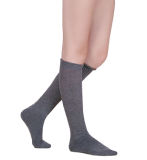Women's Knee High Cotton Socks Stockings with Loose Welt (WA009)