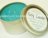 Portable Tin Candle, Scented Travel Candle
