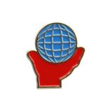 Custom Engraved Metal Alloy Souvenir Badges