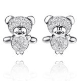Fashion New Jewelry Accessories Cute Animal Bear Stud Earring