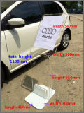 Promotion A3 Size Acrylic Car Information Display Stand