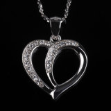 Forever Love Heart Shape Fashion Pendant Jewellery Necklace for Gift
