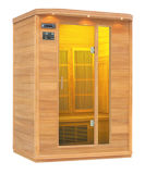3 People Infrared Sauna Room with Cedar and CD Player (FIS-03LC)
