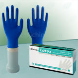 Latex Glove Blue Color