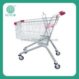 Nickel Plated Shopping Trolley Cart (JS-TNT21)
