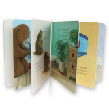 Custom Cardboard Book Printing, Board Book Printing (OEM-CB017)