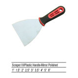 Rubber Coated Handle Putty Knife, Paint Scraper, Building Tool (WTPK10)