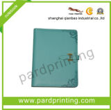 Customized Simple Design Embossed Notebook (QBN-1487)