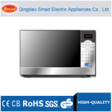 23L Mini Popular Stainless Steel Table Top Microwave Oven