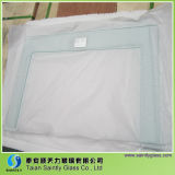 3.2 Mm Clear Toughened Float Glass Panel for Microwave Oven with Silk Screen Printing