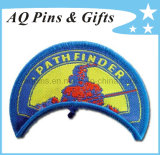 100% Embroidery Area Patch with Bend Shape